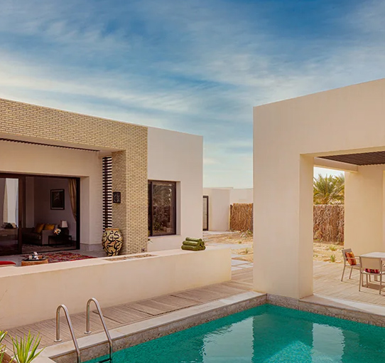 Villa à deux chambres avec piscine