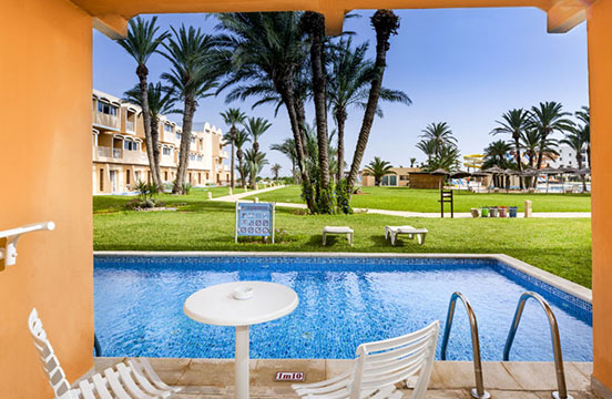 Chambre Quadruple Swim-Up